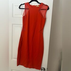 Gianni Bini Vibrant Red Backless Dress
